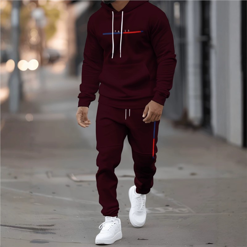 Mens Fashion Clothes - Setelan Olahraga Pria, Terdiri dari Jaket