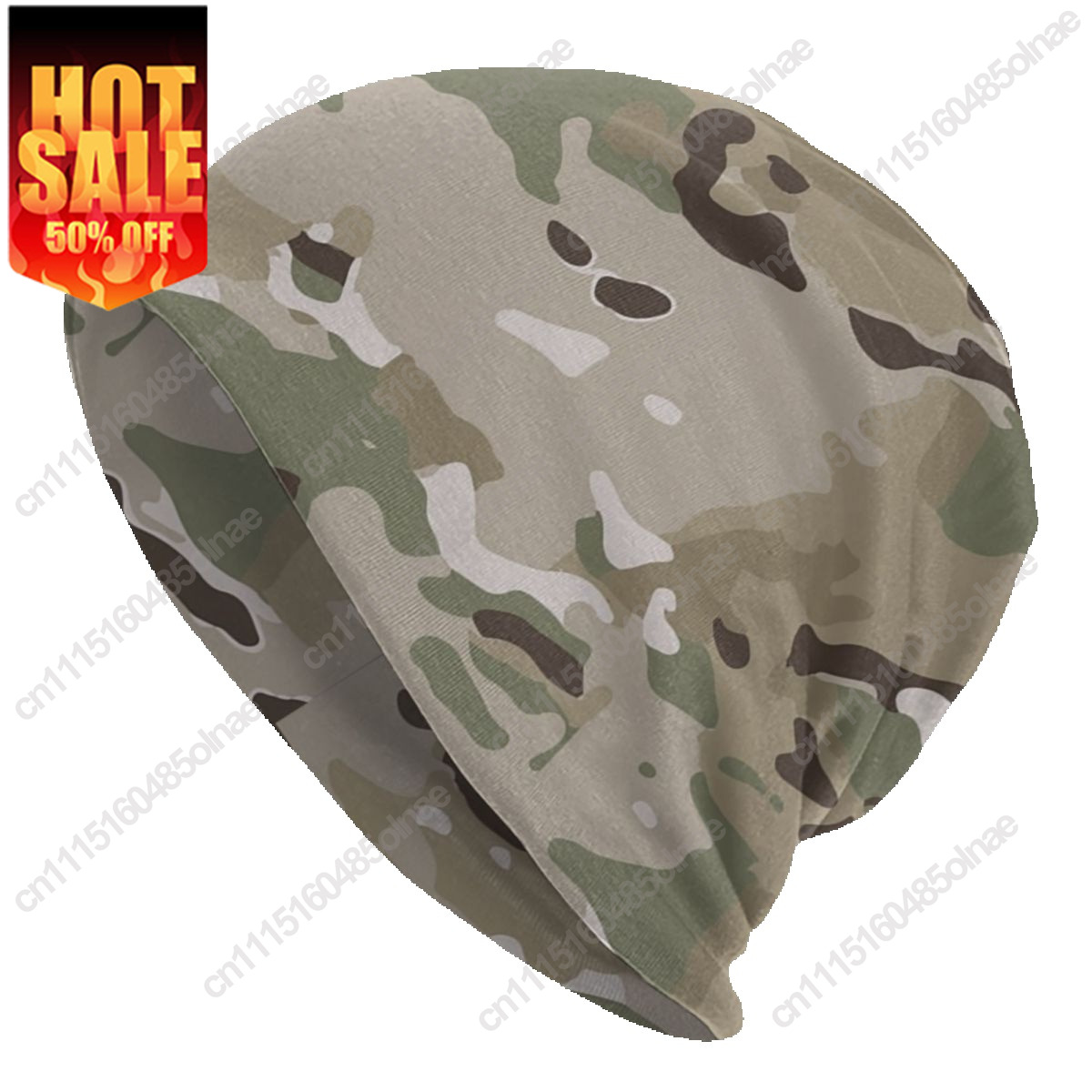 Men'S Fashion With Hat - Topi Rajut Motif Kamuflase Multicam, Topi