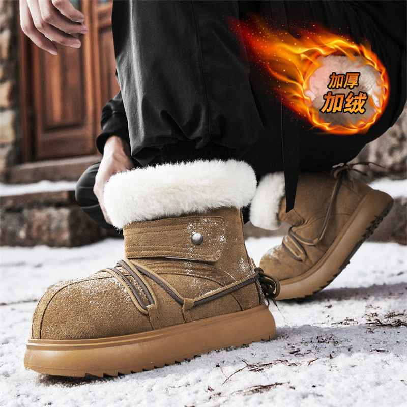 Sepatu Bot Salju Pria Musim Di - Mens Fashion Trainers ulasan dan harga
