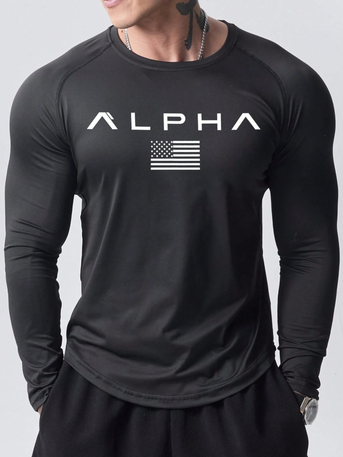 Kaos Lengan Panjang Pria Terba - Mens Fashion Clothes ulasan dan harga