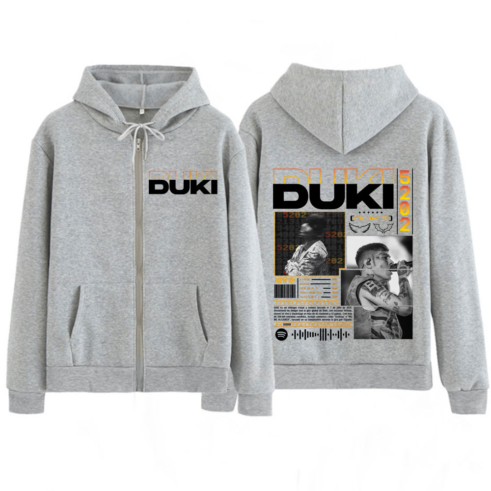 Rapper Duki Duki 5202 MIXTAPE  - Mens Fashion Zip Up Hoodies ulasan dan harga